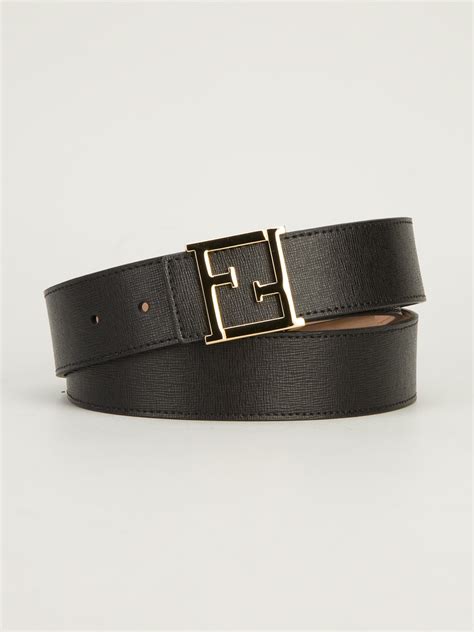 fendi black monogram belt|fendi belt farfetch.